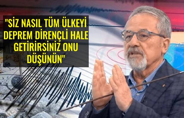 Prof. Dr. Naci G&ouml;r&uuml;r Marmara&rsquo;yı İşaret Etti
