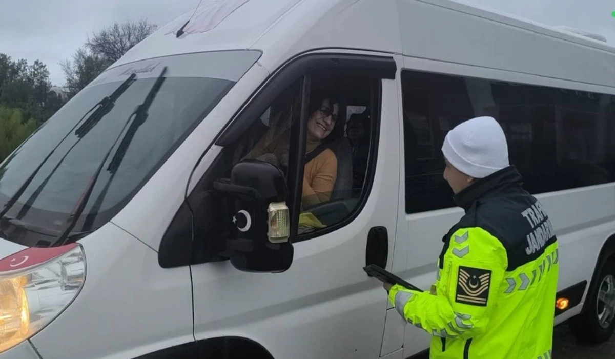 &Ouml;ğrenci Servislerine Jandarma Denetimi