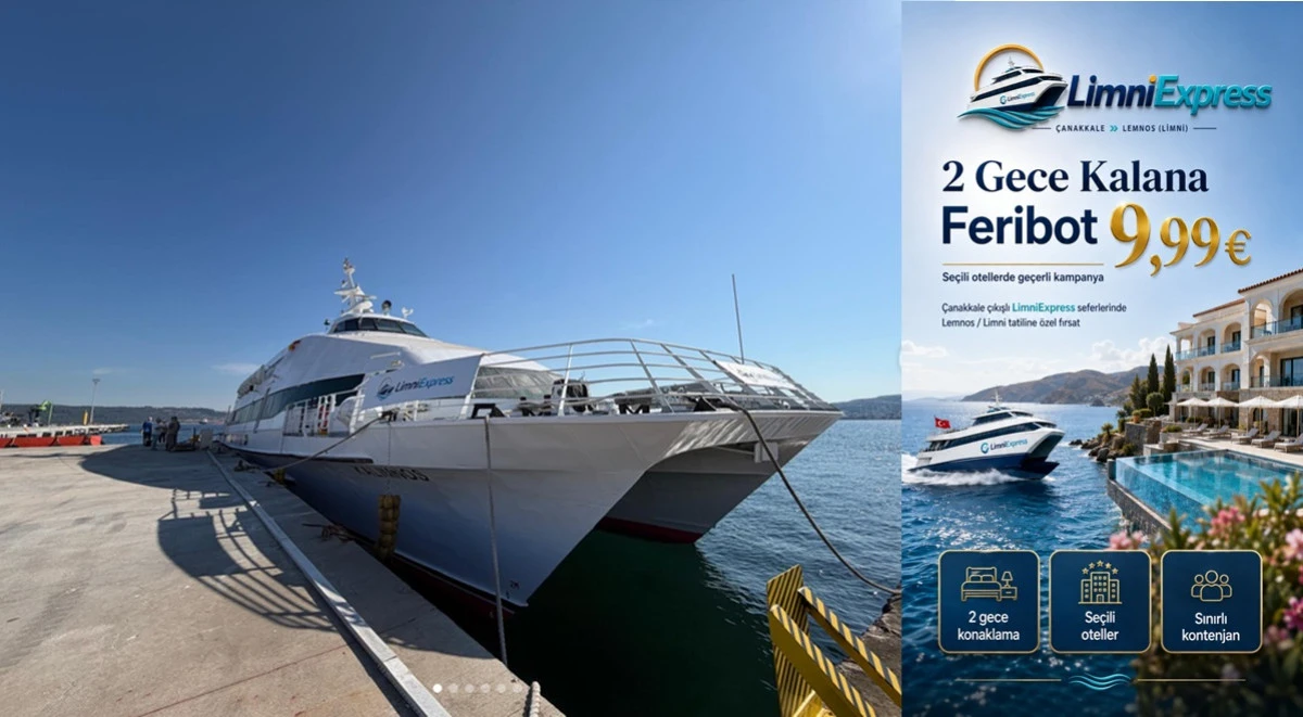 Otel Rezervasyonuna 9,99 Euro&rsquo;ya Feribot Bileti!