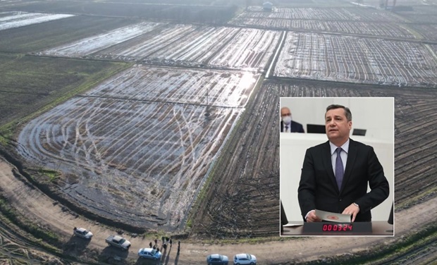 Ceylan, Su Basan K&ouml;yleri Tarım Bakanına Sordu