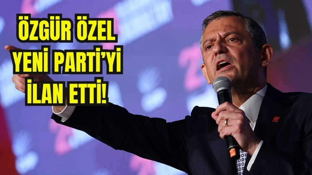 &Ouml;zg&uuml;r &Ouml;zel 'Yeni Parti' Dedi.. CHP'de 'İstifa Telefonları' Yoğunluğu..