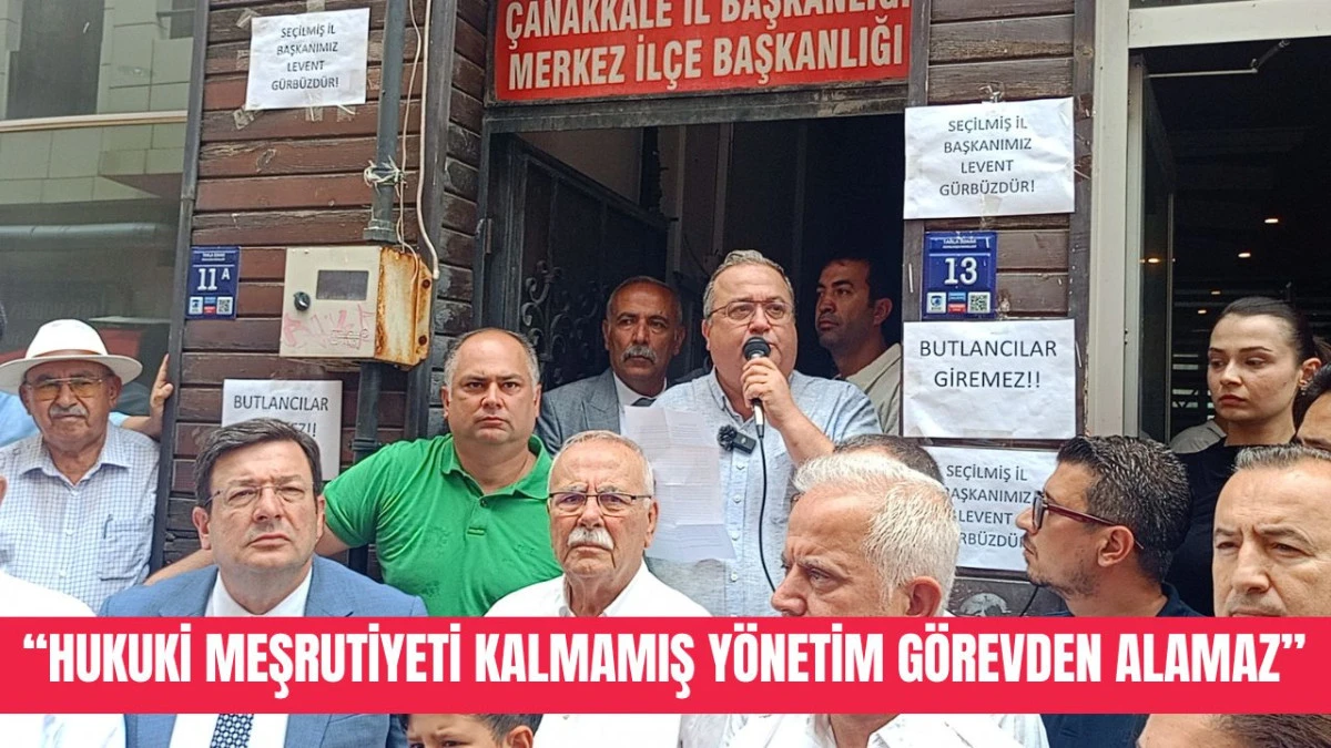 'Partiyi Y&ouml;netmeye Geldiniz, Ele Ge&ccedil;irmeye Değil!'