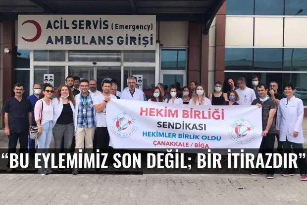 Sağlık&ccedil;ılar Hakları İ&ccedil;in &ldquo;Yine&rdquo; Grevde..