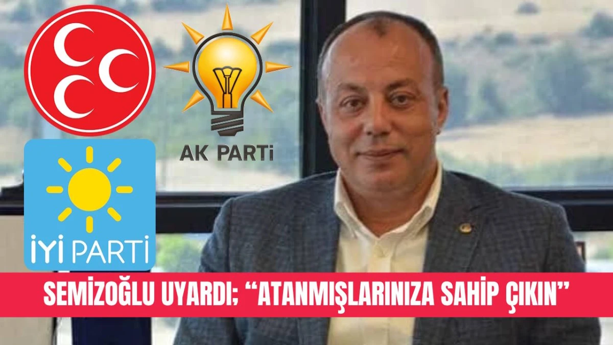 Semizoğlu &Uuml;&ccedil; Siyasi Partinin Genel Merkezine Seslendi