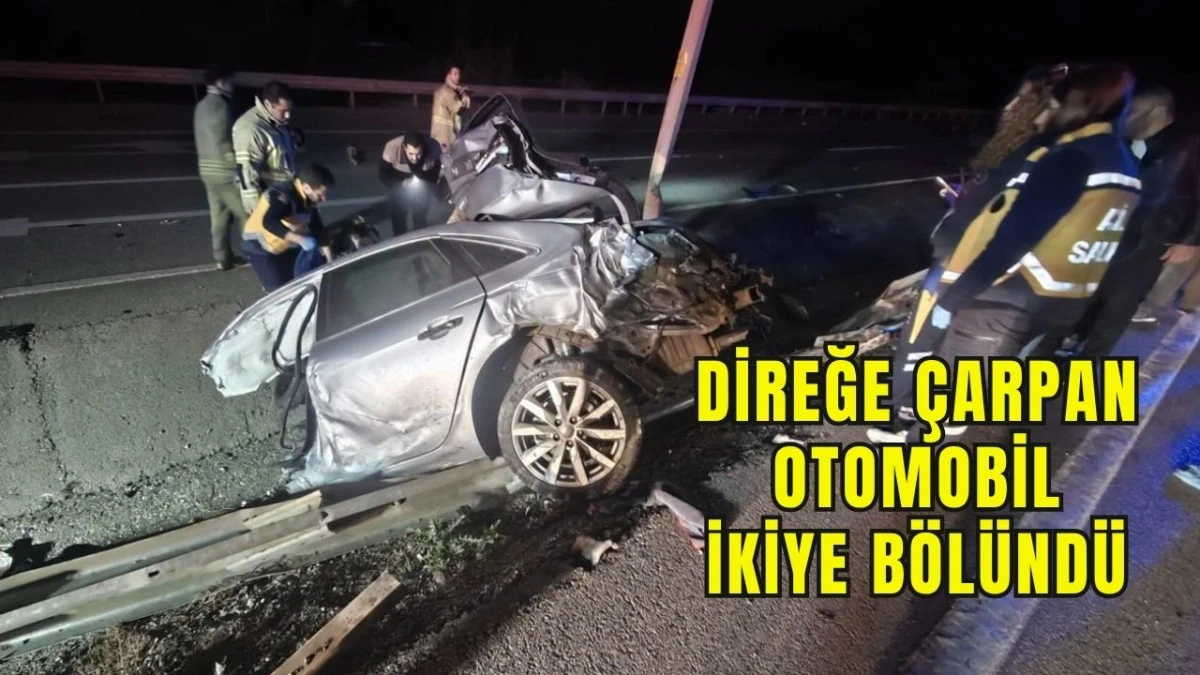 Trafik Kazasında 2 Gen&ccedil; Hayatını Kaybetti!