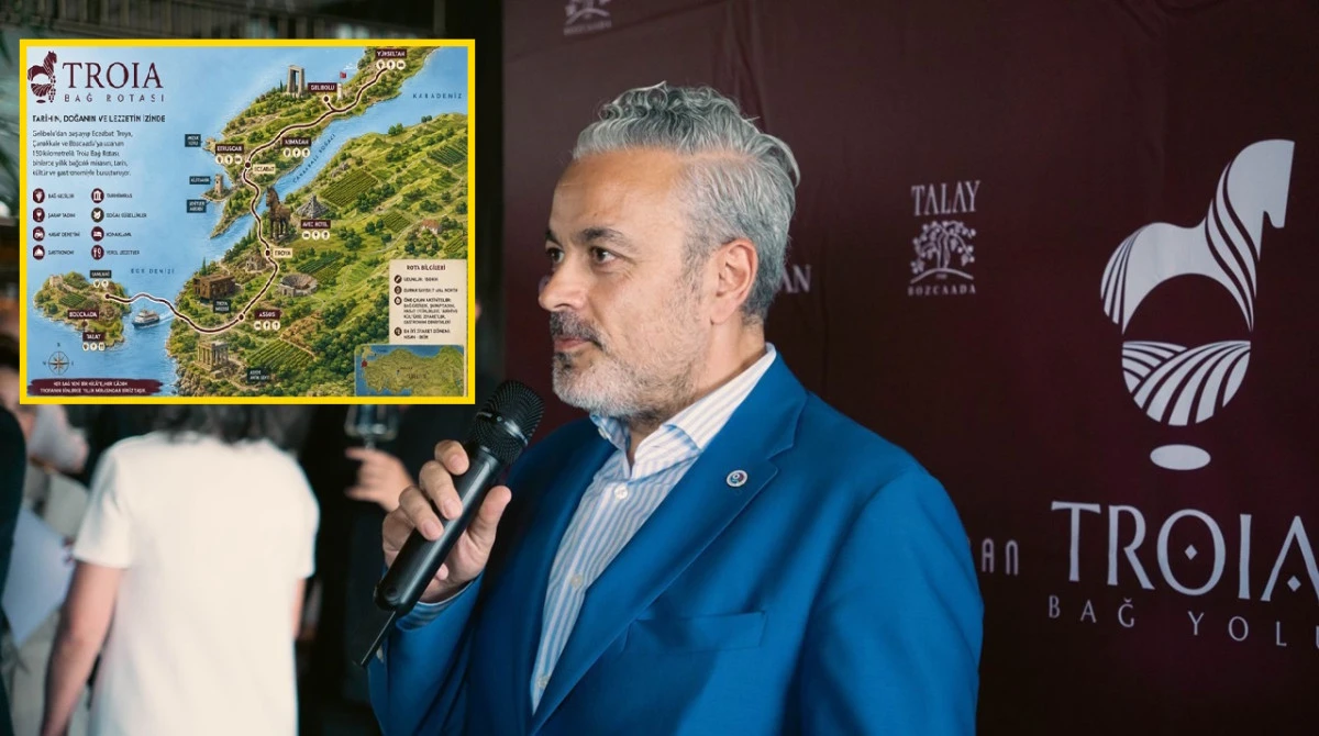 Troia Bağ Rotası ile &Ccedil;anakkale D&uuml;nyaya A&ccedil;ılıyor