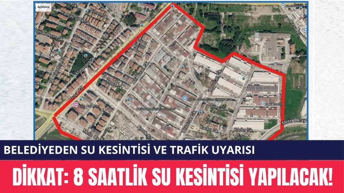 Troya Caddesi Altyapı Çalışmasında Son Aşama!