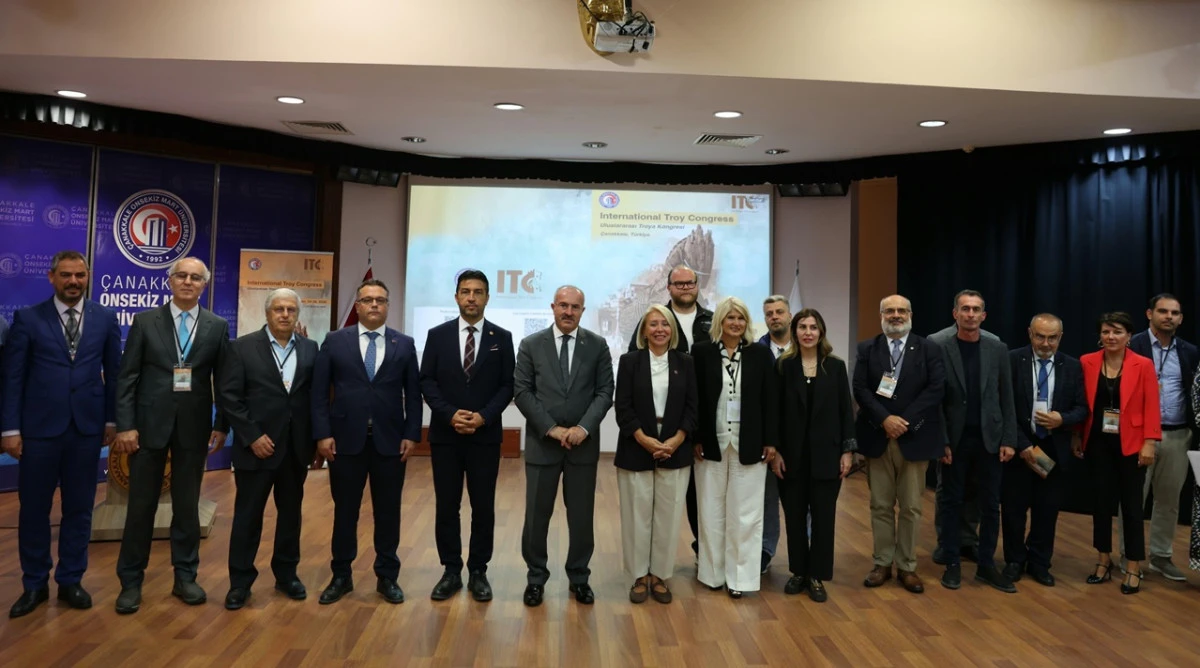 Uluslararası Troya Kongresi &Ccedil;anakkale&rsquo;de Başladı