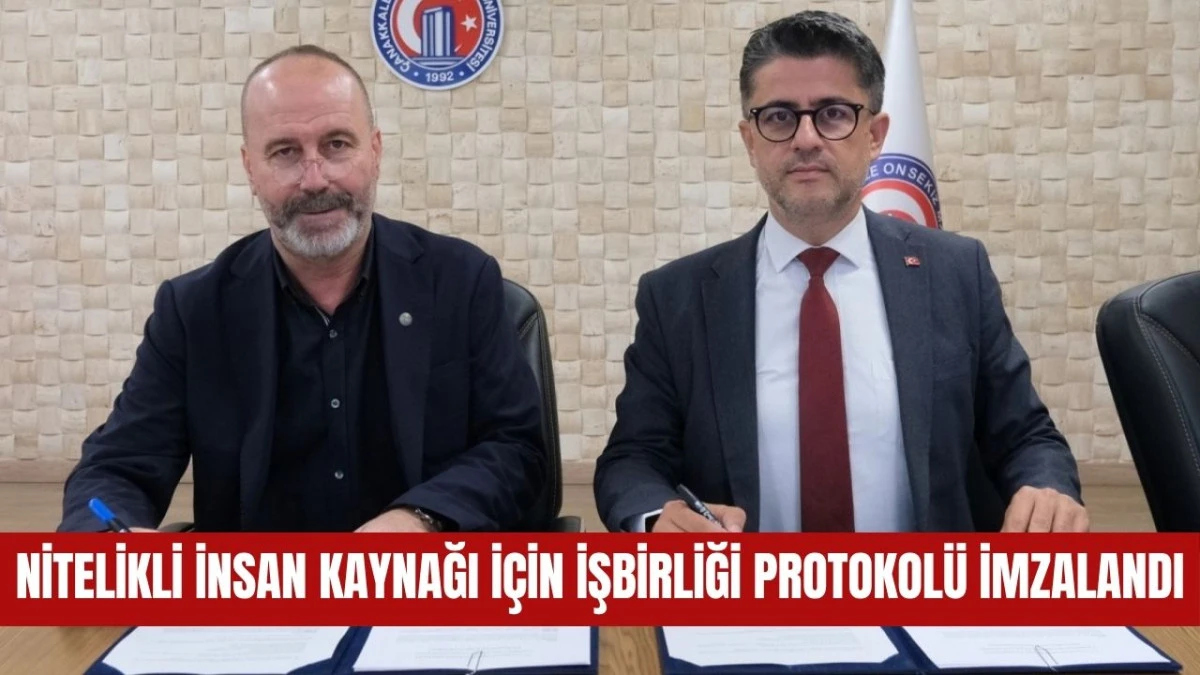 &Uuml;niversite-Sanayi İş Birliği İ&ccedil;in Protokol İmzalandı!
