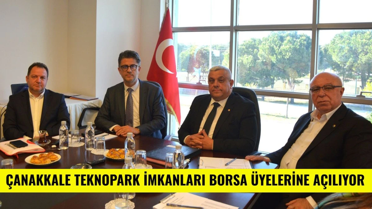 &Uuml;niversite ve Borsa Teknopark &Ccedil;atısında Buluştu!