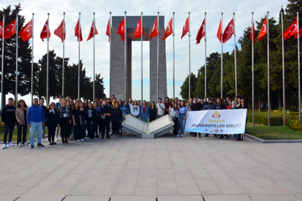 &Ccedil;anakkale K&uuml;lt&uuml;r ve &Ccedil;anakkale Şehitlik Gezisi D&uuml;zenlendi