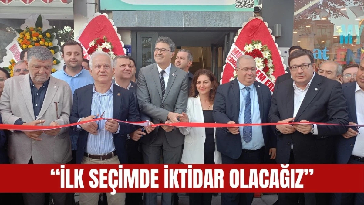 YENİ Parti &Ccedil;anakkale İl Binası Coşkulu T&ouml;renle Hizmete A&ccedil;ıldı
