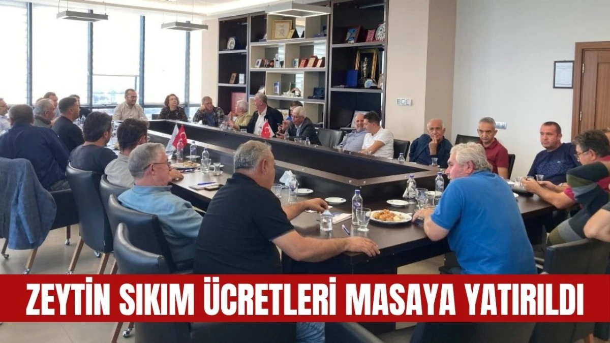 Zeytinyağı &Uuml;reticileri Sorunlarına &Ccedil;&ouml;z&uuml;m Arıyor